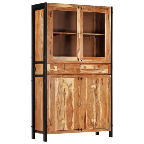 Rustika Rowe -  Highboard 100x40x175 cm Solid Acacia Wood